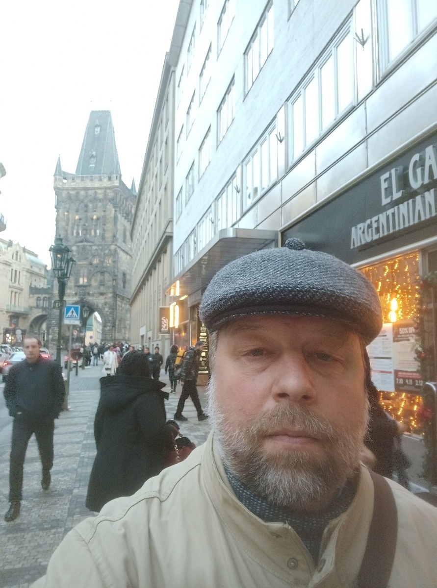  Кадр из Праги, опубликованный незадолго до задержания. Фото: соцсети героя публикации