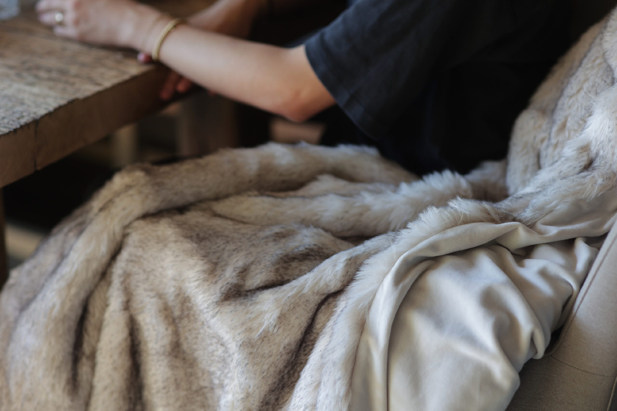 Плед Winter home