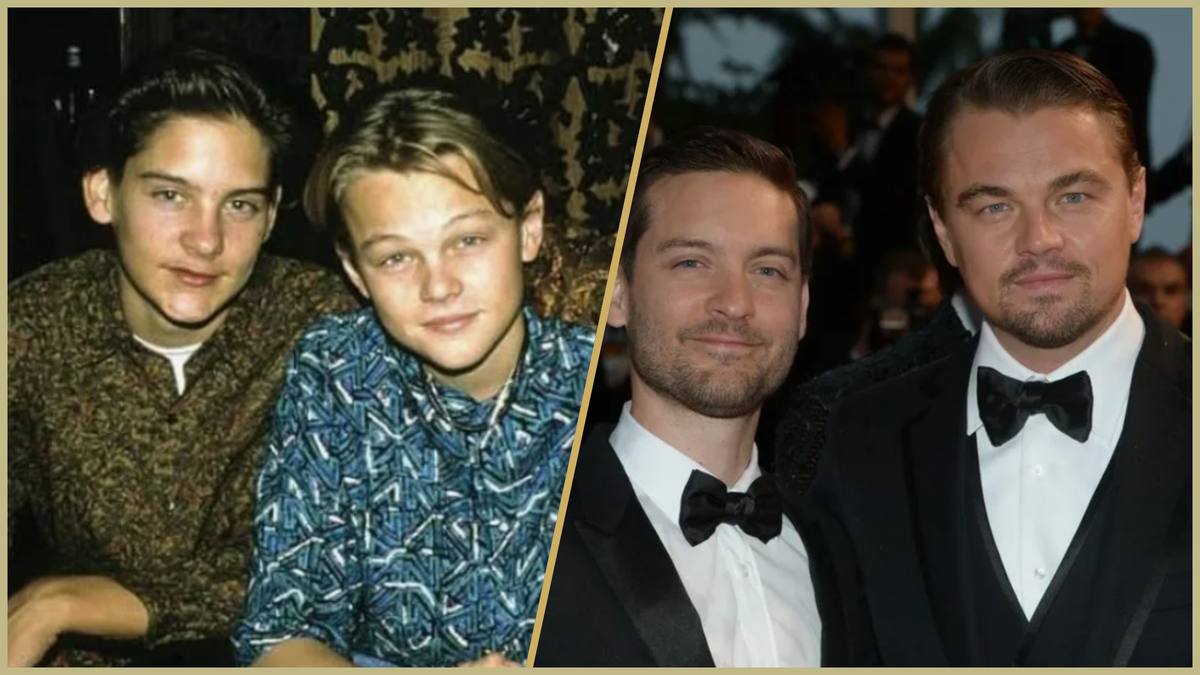 Тоби Магуайр и Леонардо ДЛи Каприо