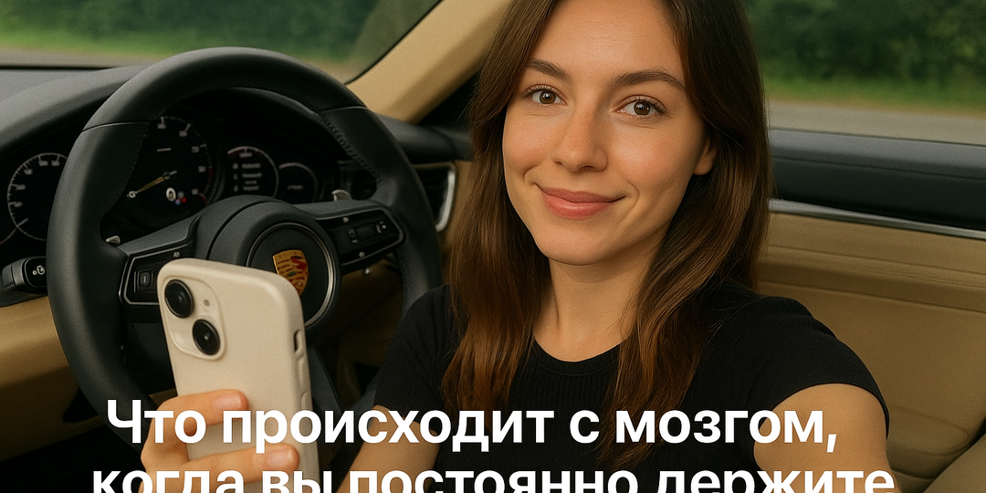 Что происходит с мозгом, когда вы постоянно держите телефон рядом