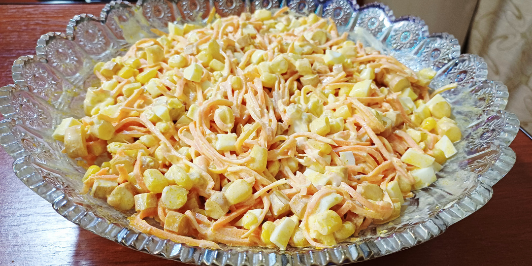 Необычный вкусный салат "Фальшь".