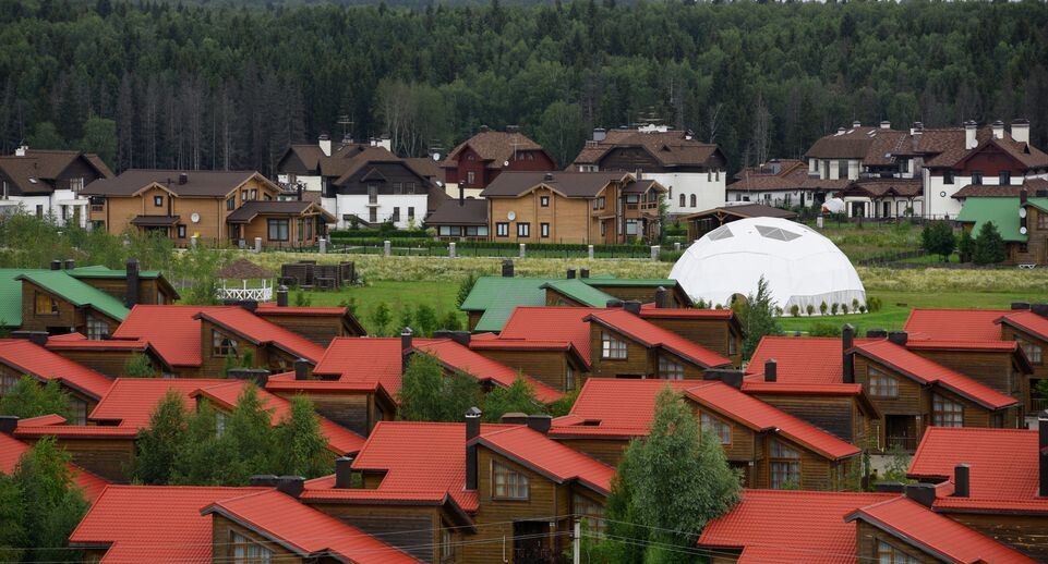    Коттеджный поселок в Дмитровском районе / Медиасток.рф