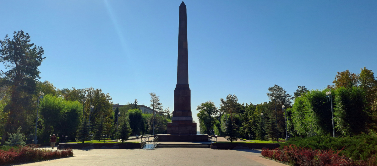 Обелиск в память погибших в Гражданскую войну