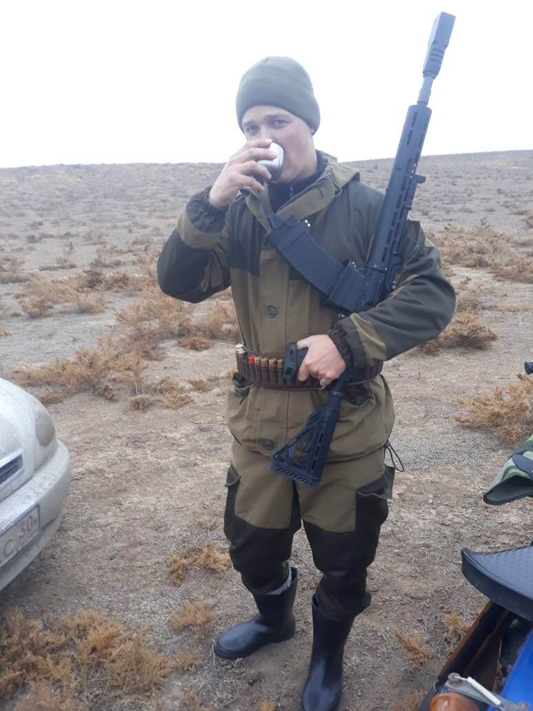 Фото автора . Ружьё -вепрь 