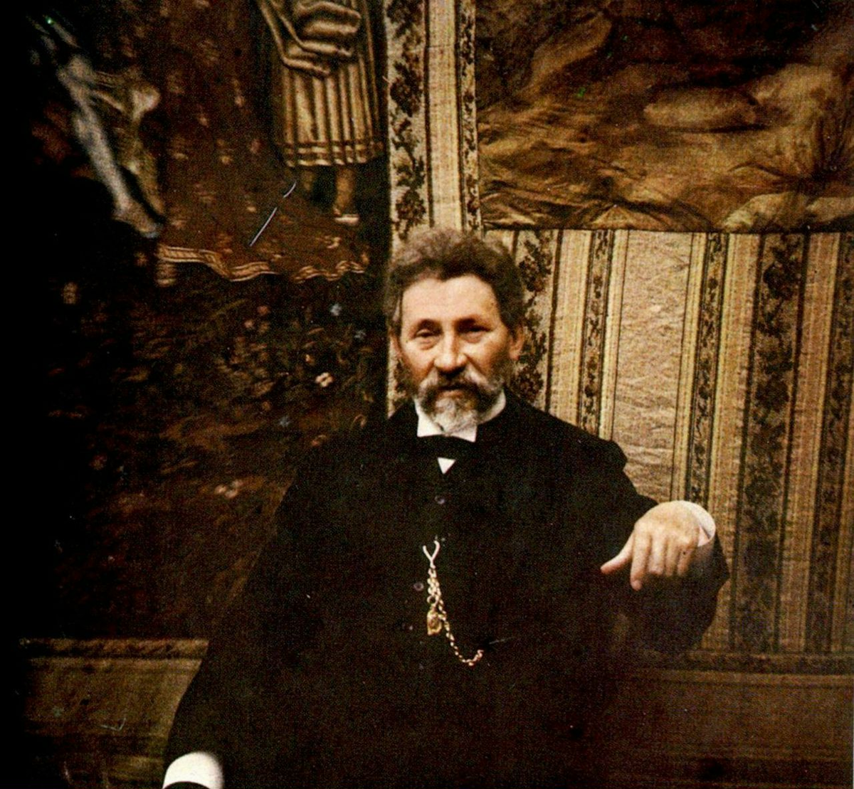 Илья Репин, май 1910.  Источник: pinterest.com