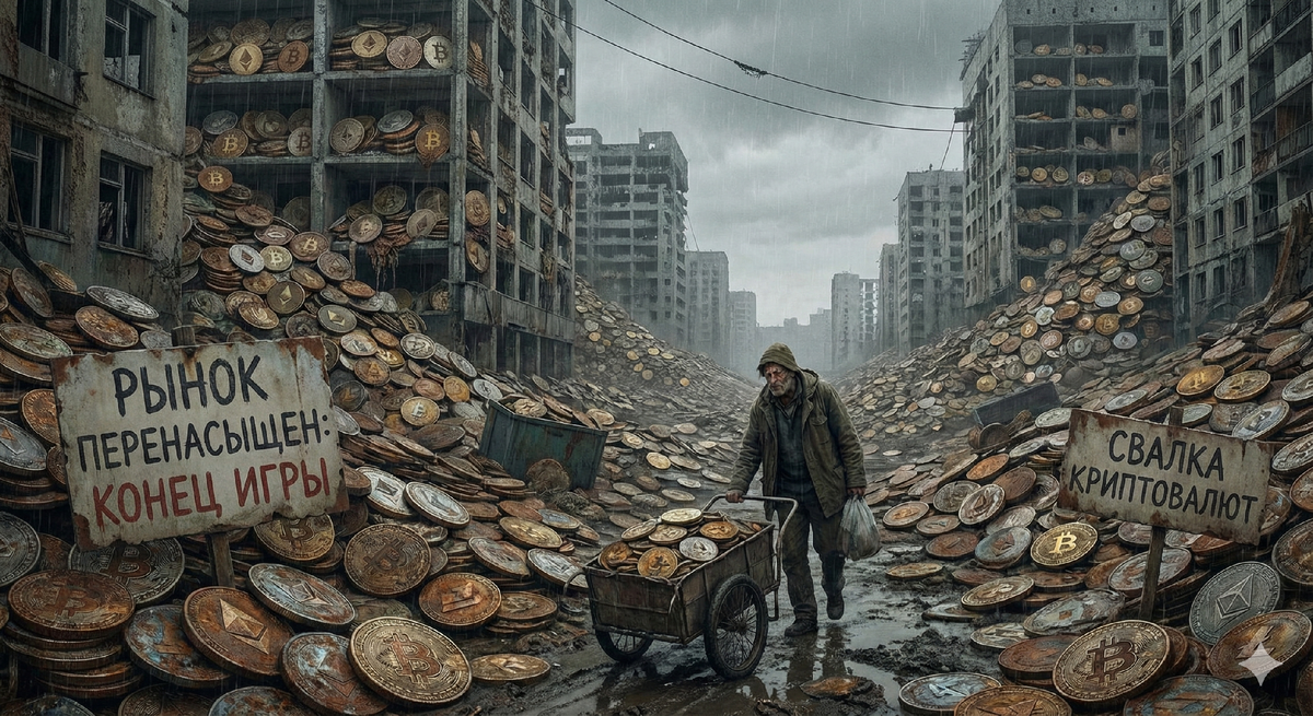 "Перенасыщение рынка криптовалют"