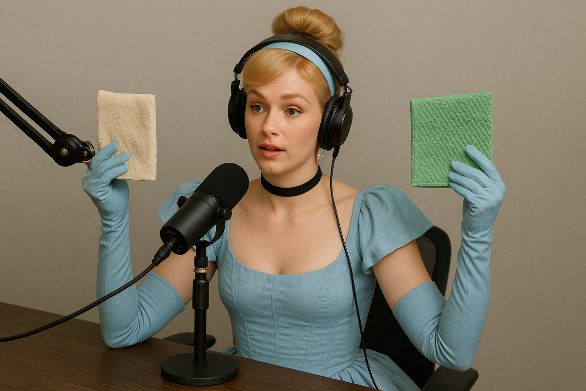 Золушка ведет подкаст