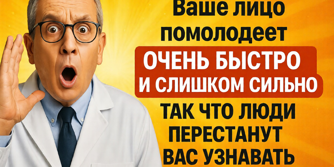 Ваше лицо может помолодеть так быстро, что вас перестанут узнавать. Готовы к таким переменам?