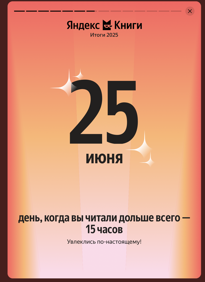 Скриншот с личной странички в "Яндекс.Книгах"