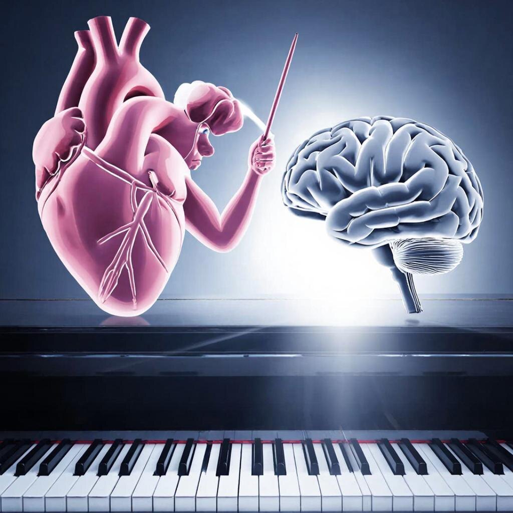 Сердце это метроном, мозг- аранжировщик 