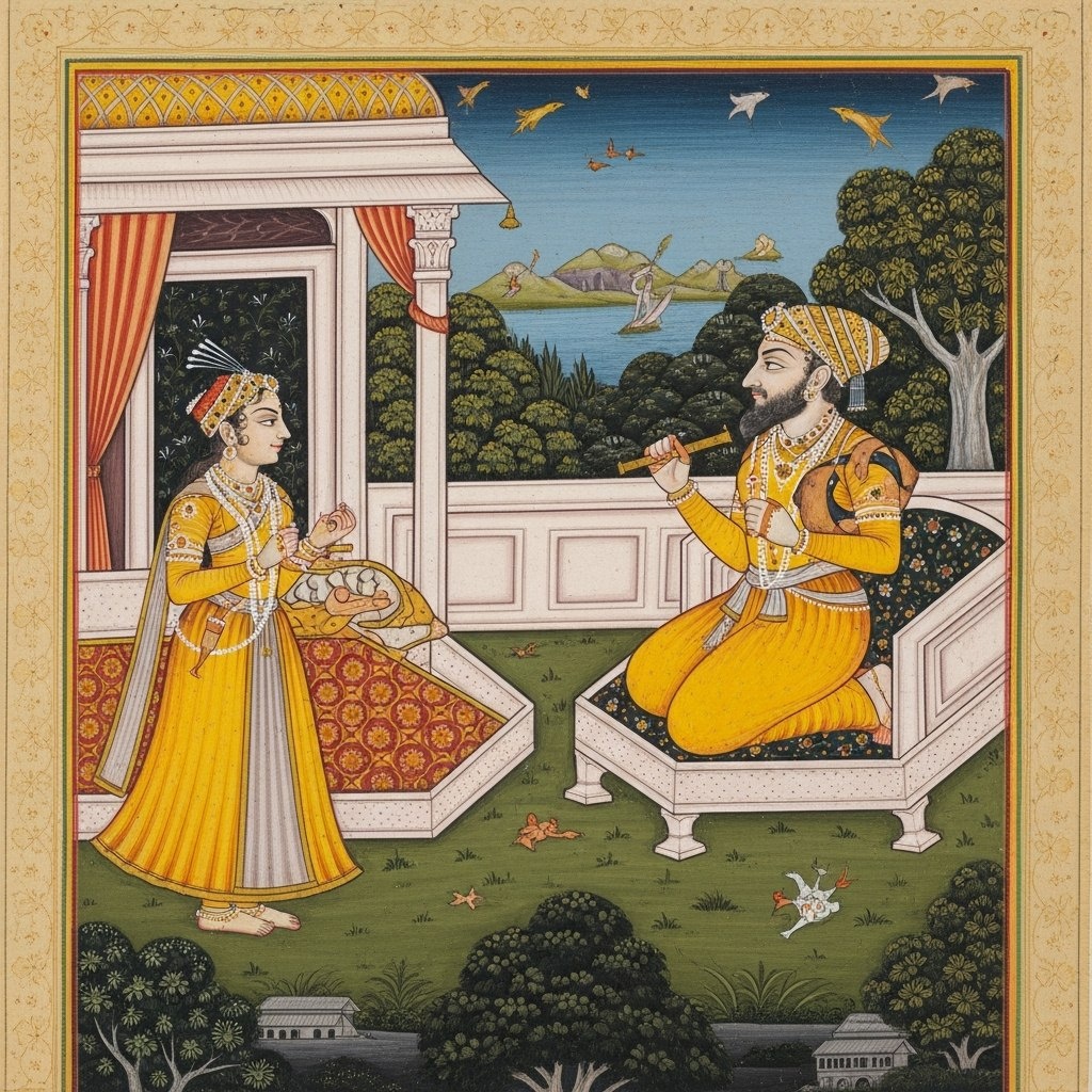 Рисунок сгенерирован нейросетью