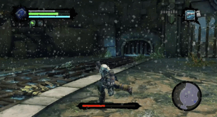 Gif картинка "Каркинос пускает путы"