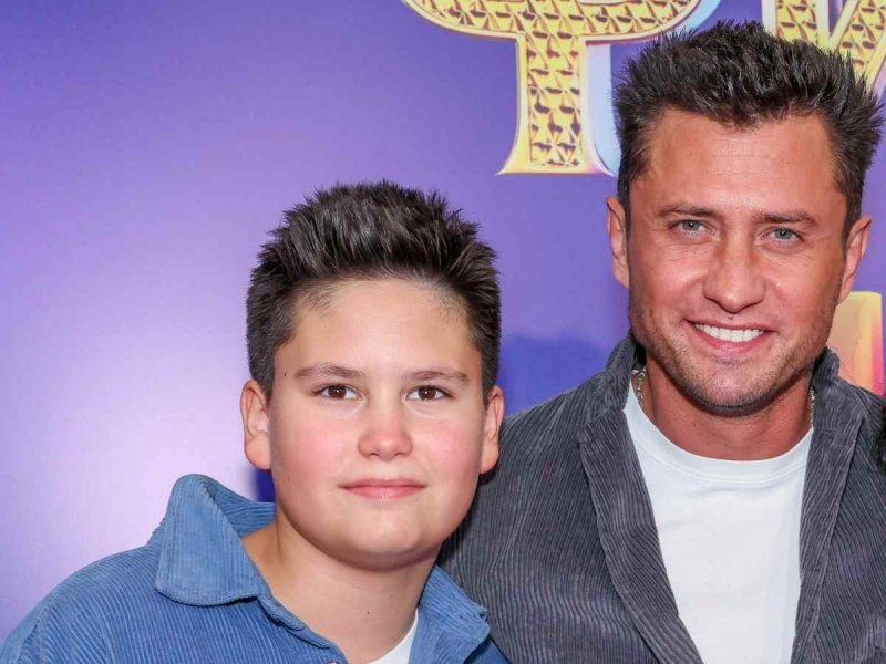     Павел Прилучный с сыном Тимофеем. Фото: eg.ru.