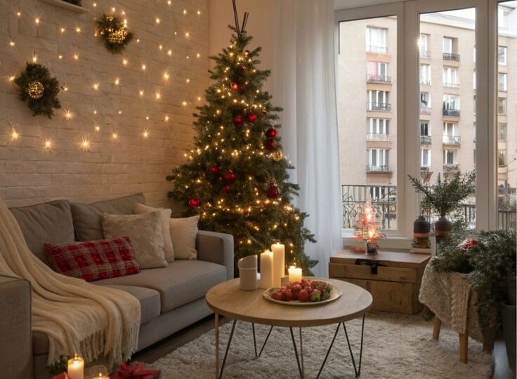 Волшебство в каждой детали: украшаем гостиную к Новому году