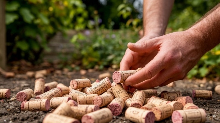 Простое размещение сухих пробок уже дает заметный эффект