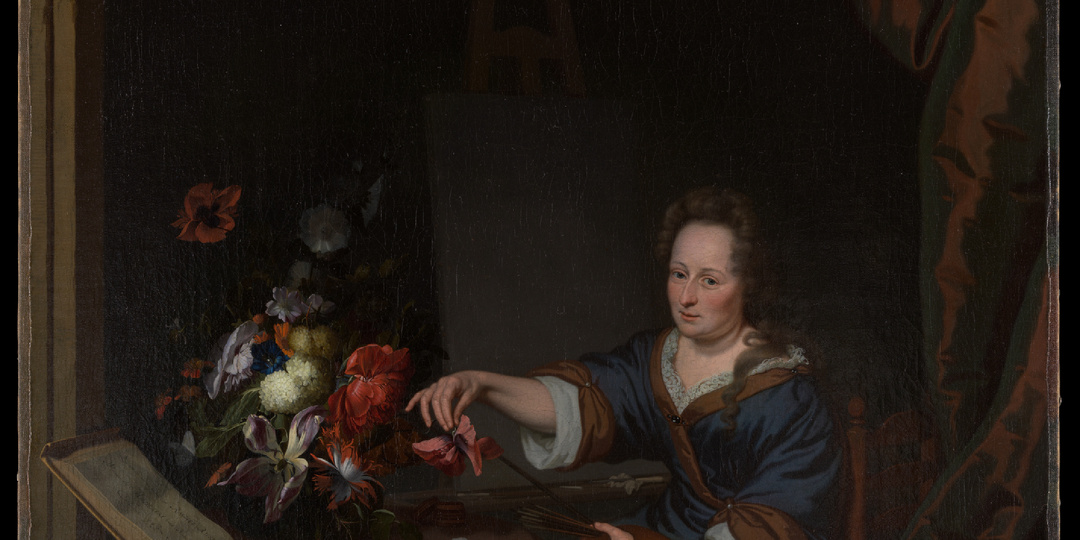 Одна из немногих женщин-художниц в 17 веке