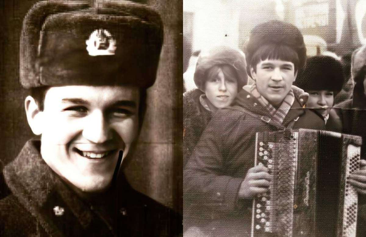 на фото Валерий Семин в молодости