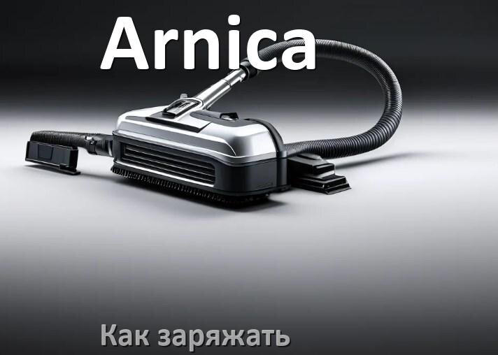 
Как заряжать беспроводной пылесос Arnica правильно и сколько по времени