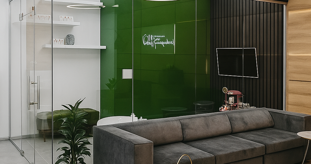 Как зонировать квартиру без ремонта? Почему стеклянные перегородки - лучший способ