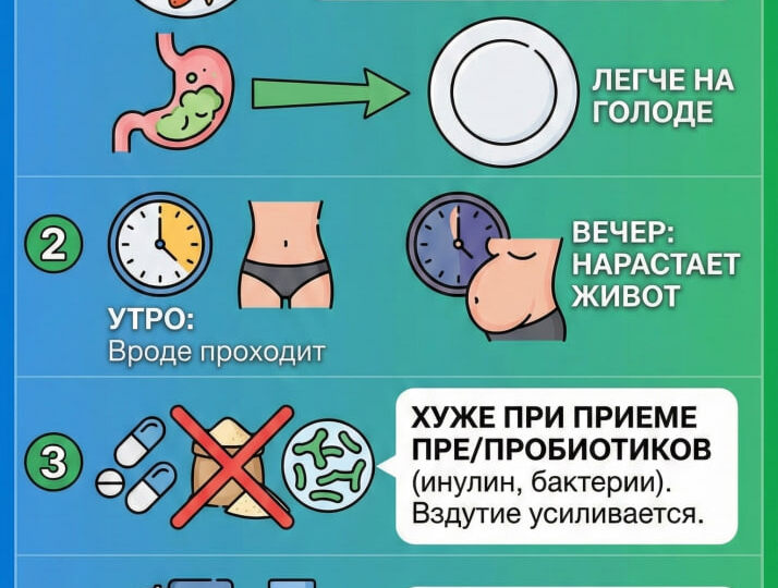 Когда у нас вздутие из-за СИБР, когда по другой причине, как разобраться?