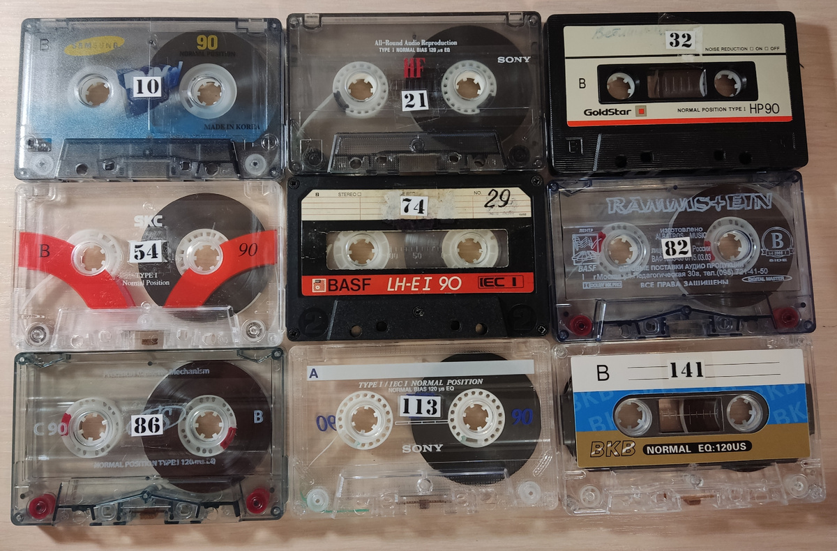 Кассеты первого этапа