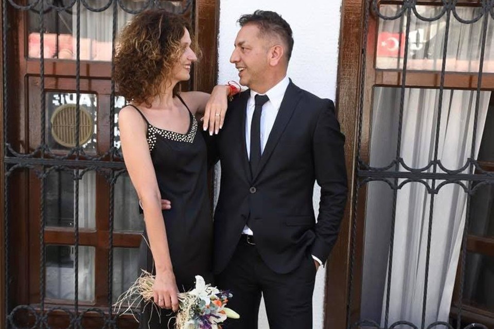    Александра и Мурат решились на брак по российским меркам молниеносно. Личный архив