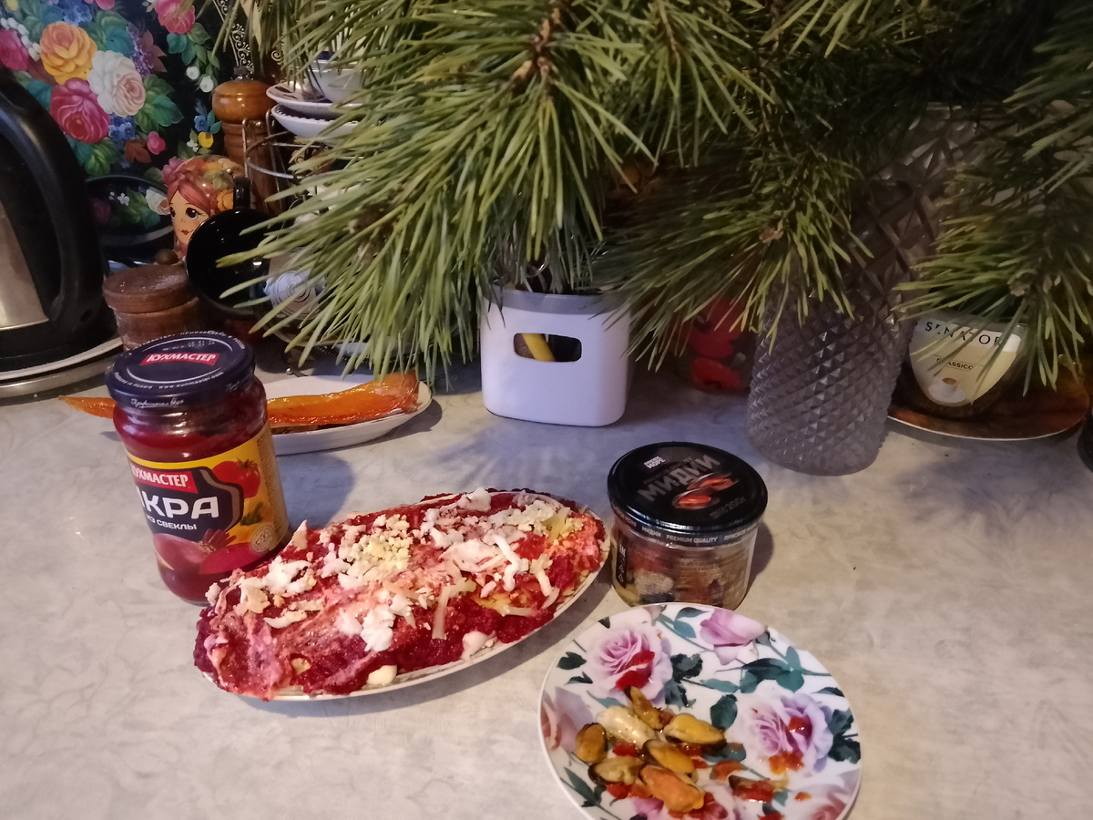 Фото автора, моя селëдка под шубой