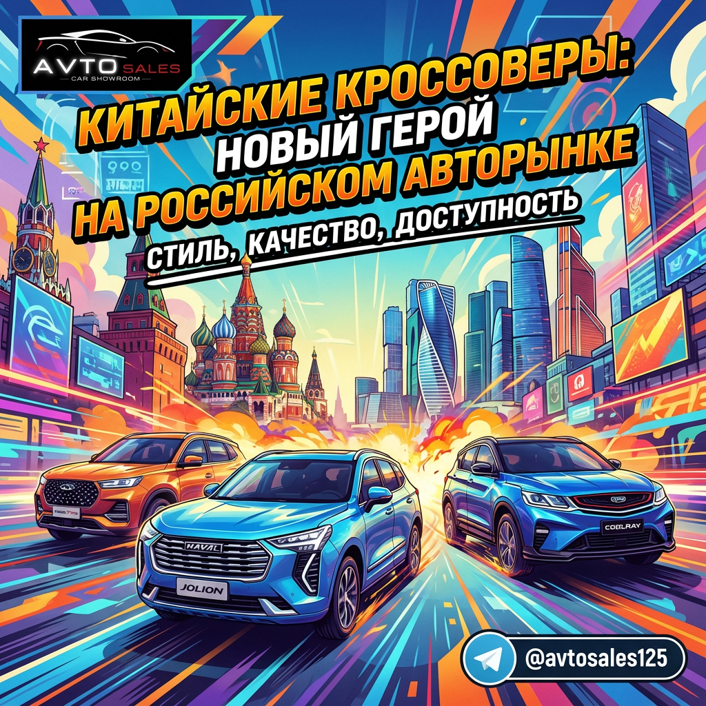    Китайские кроссоверы: Лидеры продаж на российском авторынке в 2023 году Авто Сейлс