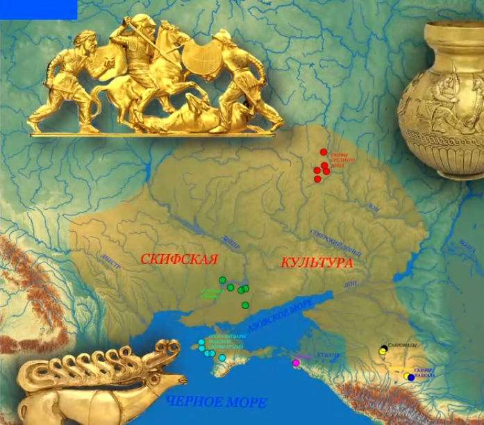 Исследовались образцы от Среднего Дона до Северного Кавказа