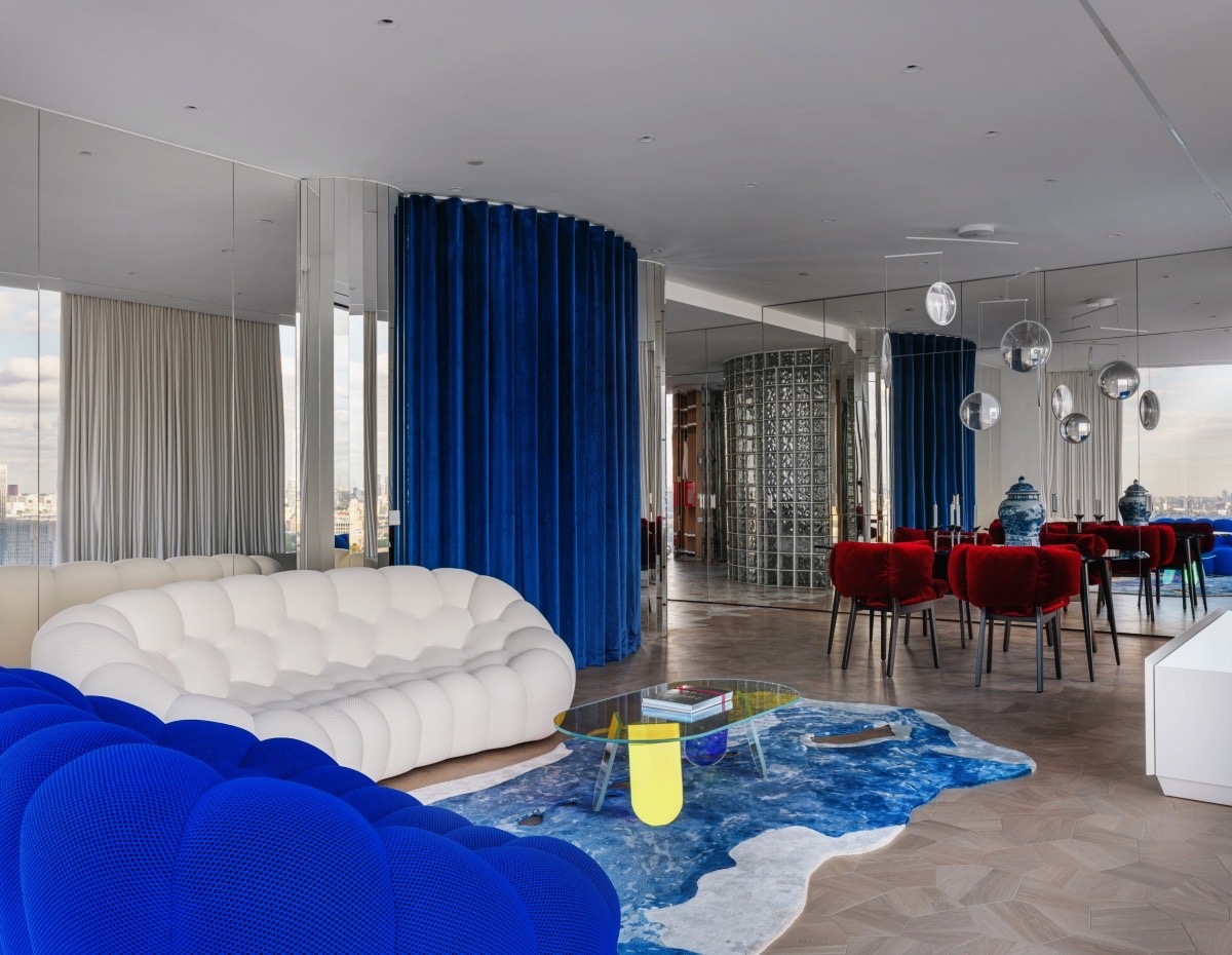 Портьеры Decortier. Проект Ирины Чернейкиной (WOWDOM). Фото: Антон Лихтарович.