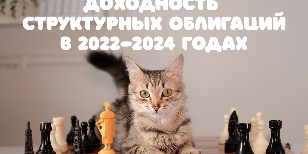 В 2022–2024 годах инвесторы заработали на структурных облигациях около 3% годовых