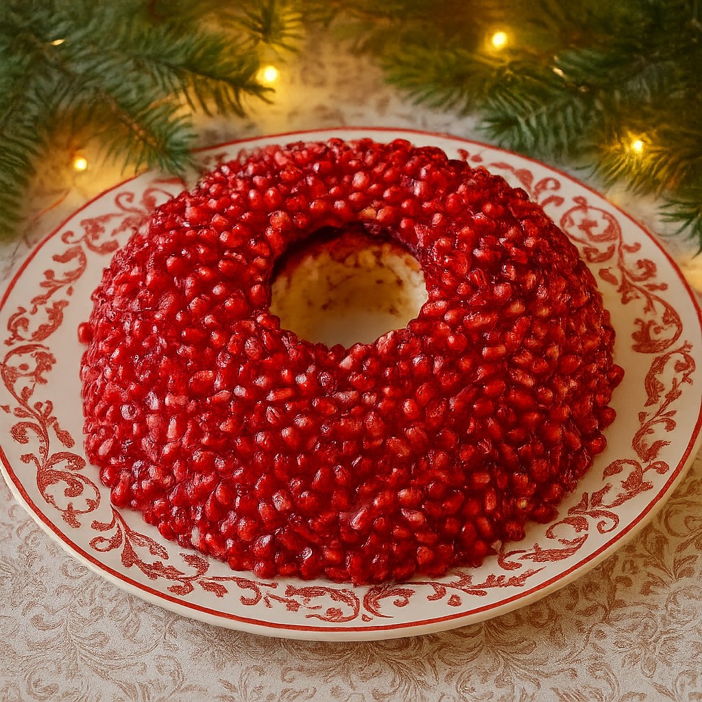 салат гранатовый браслет