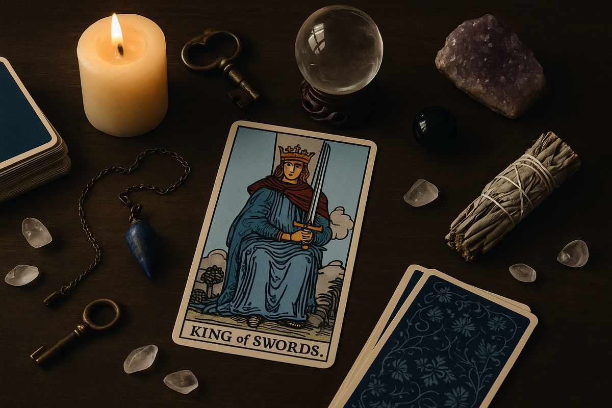 Король Мечей: значение и сочетания в Таро раскладах