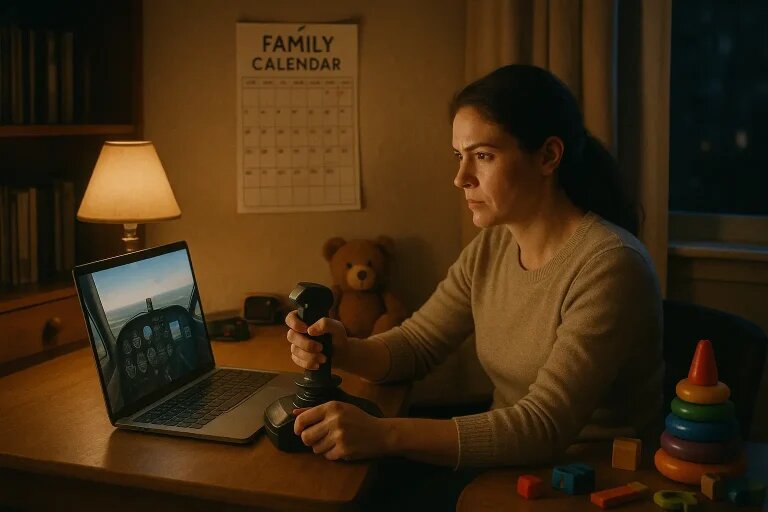    История: как мама двоих детей стала пилотом "Обученик"