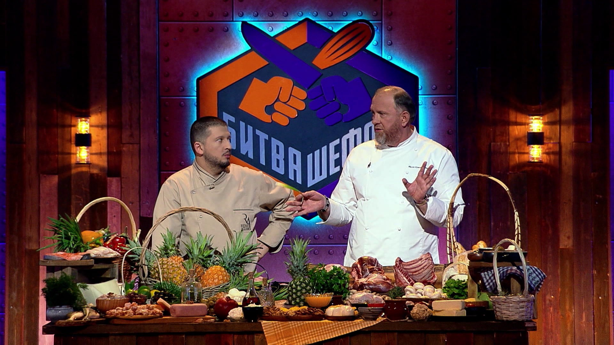 Иллюстрация из открытых источников в сети интернет. Кадр из передачи "Битва шефов" телеканала "Пятница".