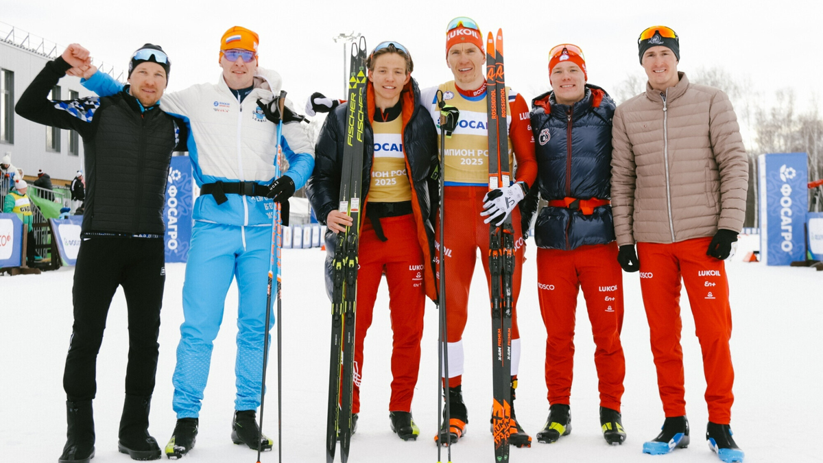 Большунов и Коростелев победили в командном спринте на чемпионате России в Казани (Фото: © Федерация лыжных гонок России)