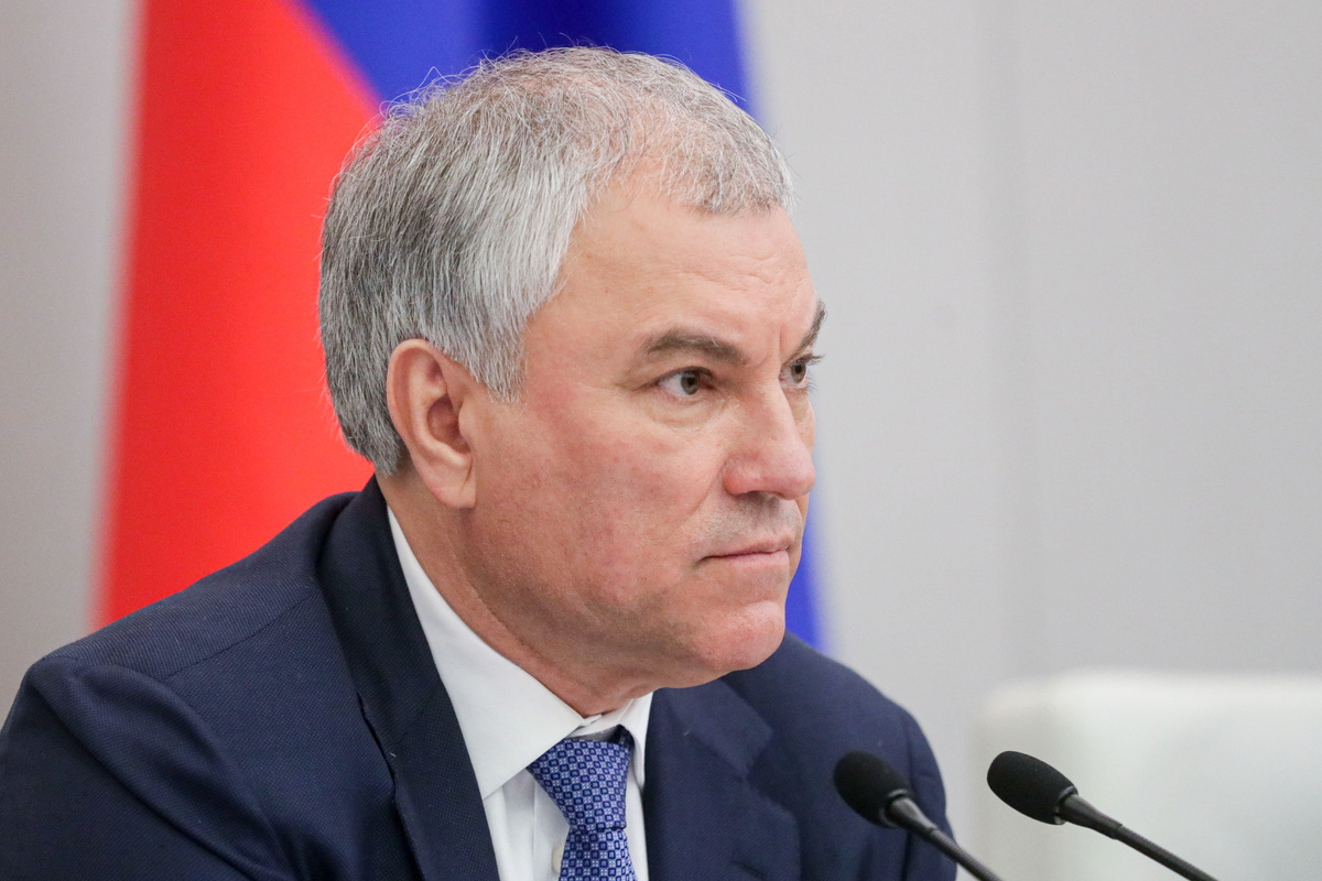    Спикер Госдумы РФ Вячеслав Володин  Марат Абулхатин/ТАСС