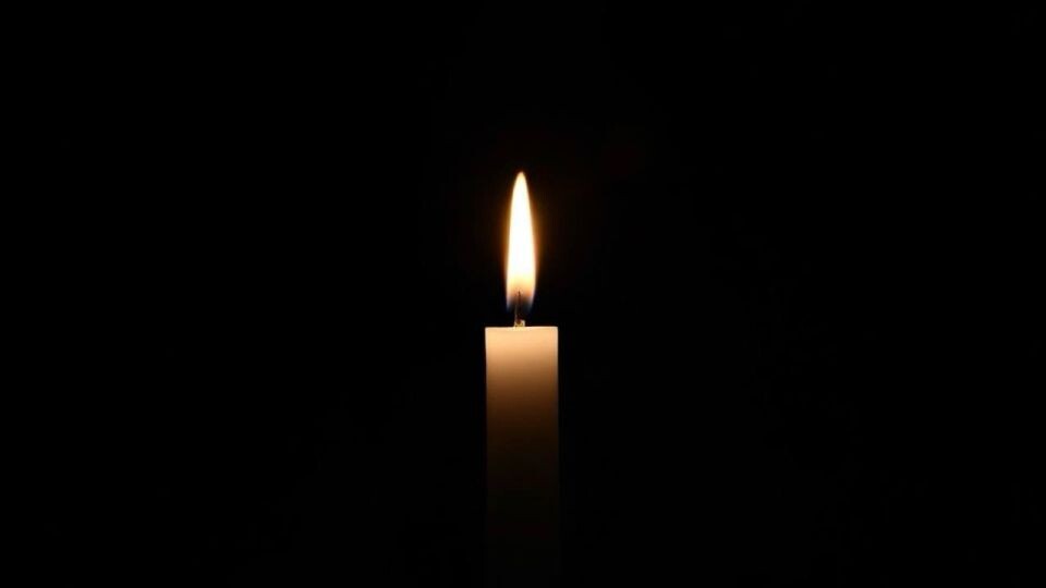    Утрата, свеча. Источник: сгенерировано нейросетью