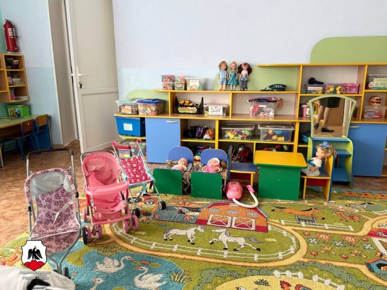    В Орске детский сад №5 открыл двери после капремонта Оренбуржье