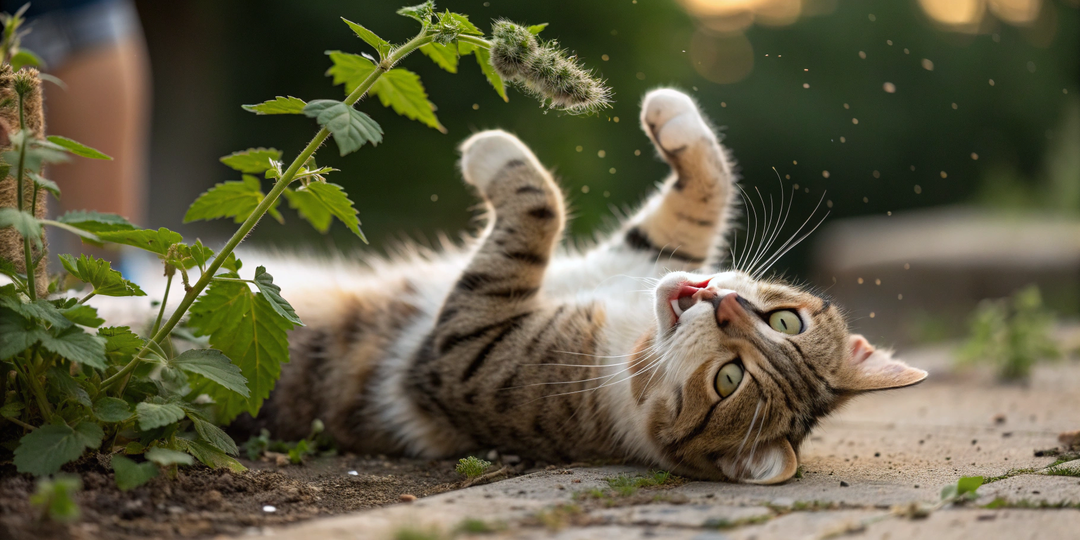 Почему кошачья мята так манит котов: что происходит в их голове