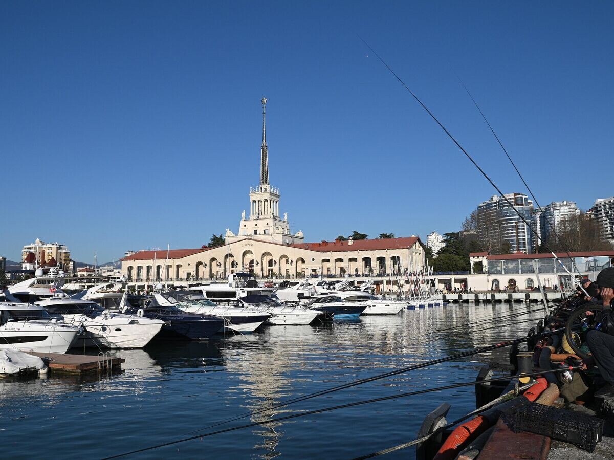    Зимние пляжи открылись в Сочи | © РИА Новости / Екатерина Лызлова