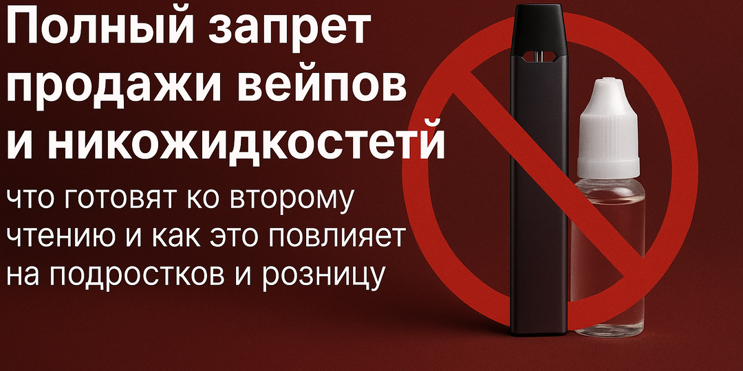 Вейпы под полным запретом: что хотят ужесточить ко второму чтению и почему это касается почти каждой школы