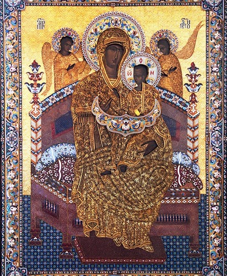 Чудотворная икона Богородицы именуемая "Всецарица"