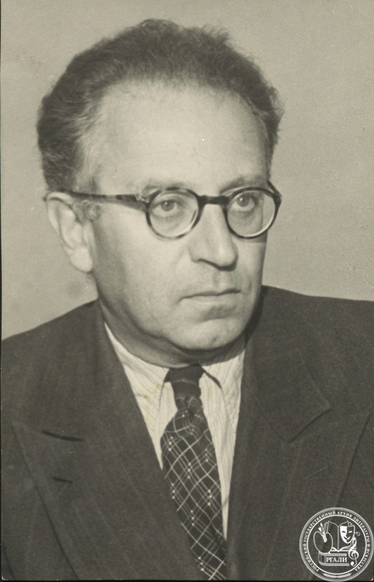 Фотография В.С. Гроссмана. Нач. 1960-х гг. РГАЛИ. Ф. 1710. Оп. 1.