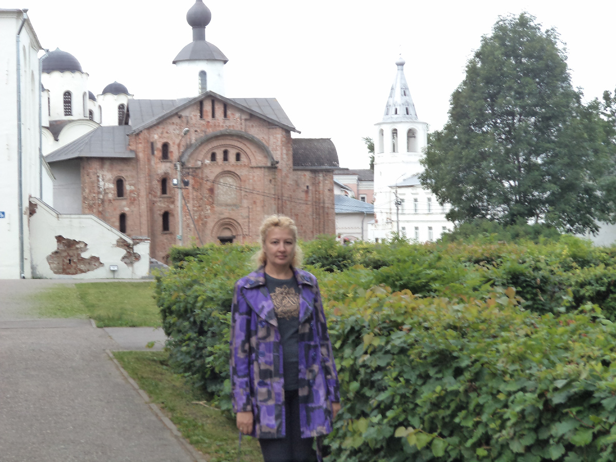 Ярославо дворище. Великий Новгород. Торговая сторона. Фото сделано в 2015 году