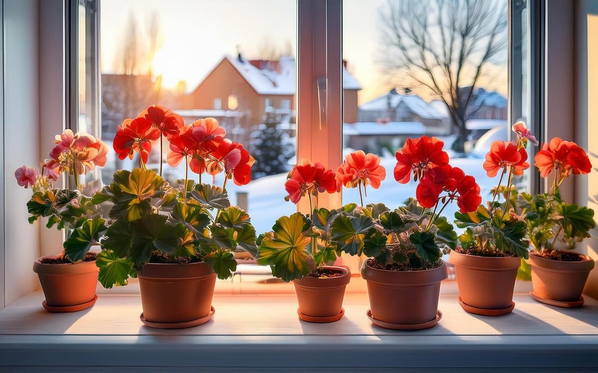 Подготовка к зиме герани (пеларгонии): обрезка и чистка