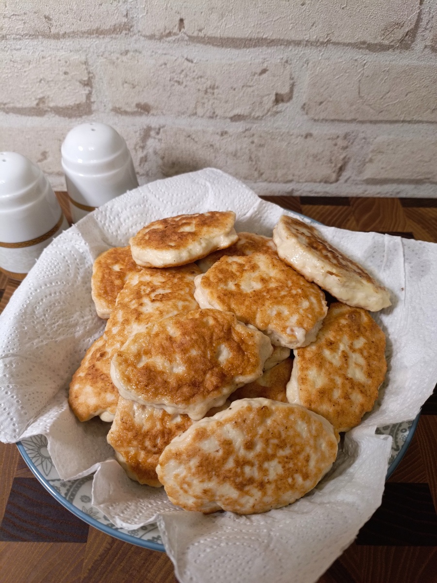 Куриные оладьи. Фото автора 