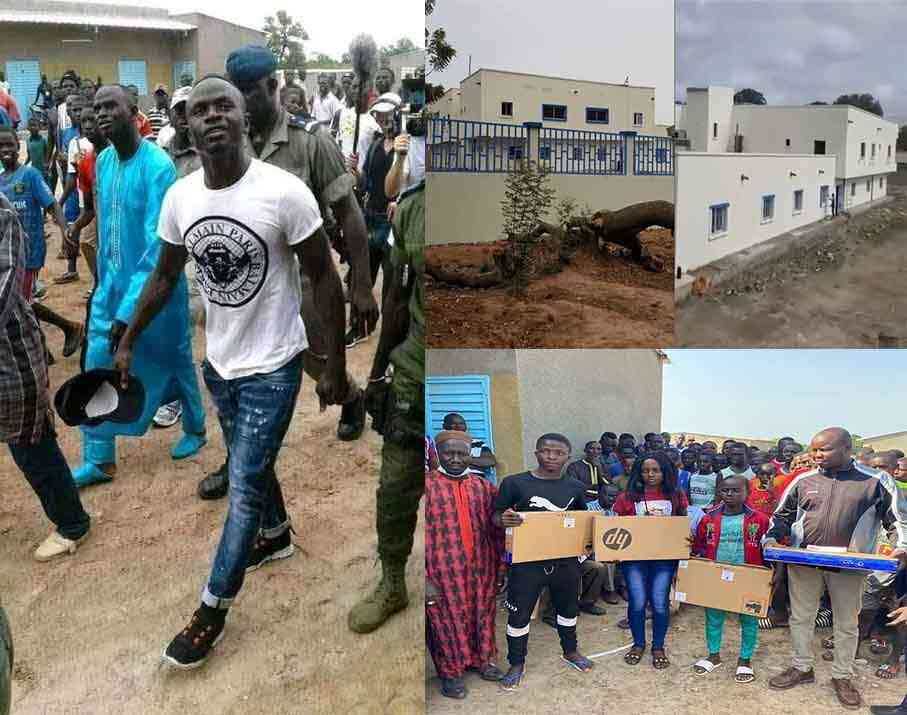 Садио Мане и его деревня