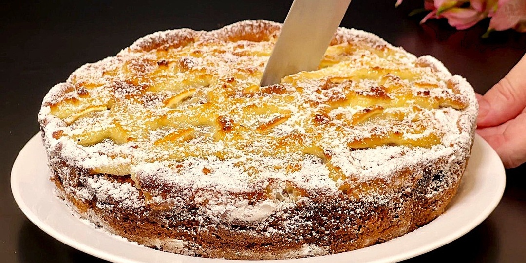 Лимонный пирог с крем-пудингом