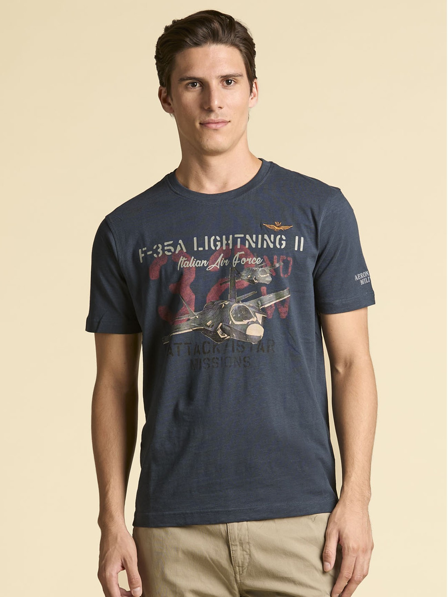 Мужская футболка Aeronautica Militare F-35A